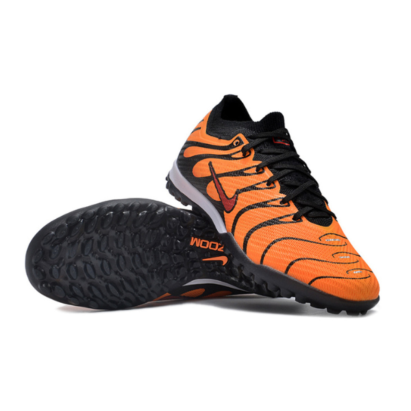 Chuteira Infantil Society Nike Zoom Mercurial Vapor 15 Air Max Plus TF Pimento Pack - VENI Futebol