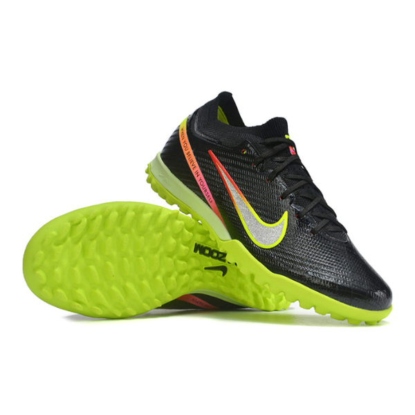 Chuteira Infantil Society Nike Zoom Mercurial Vapor 15 Elite TF Rashford Preta Pack - VENI Futebol