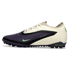 Nike Phantom 6 Pro Kids White and Purple Turf TF Football Boot