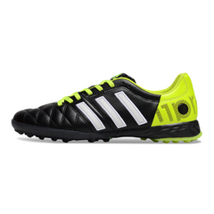 Bota de fútbol Adidas Adipure 11Pro Turf TF negra y verde