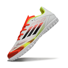 Bota de fútbol Adidas F50 Club Pure Victory Pack Turf TF