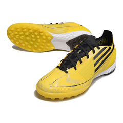 Botas de fútbol Adidas F50 Elite Adizero Turf TF amarillas