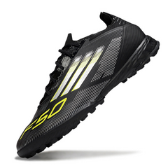 Botas de fútbol Adidas F50 Elite Turf TF, color negro