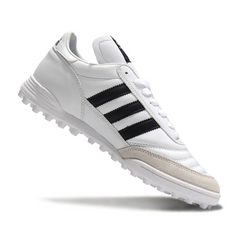 Adidas Mundial Team White and Black Turf TF Football Boot