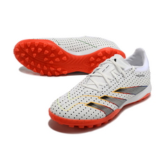 Scarpa da calcio Adidas Predator 30 Elite Turf TF bianca e arancione