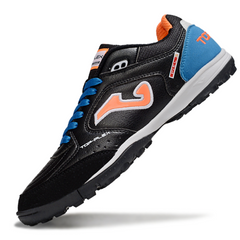 Scarpa da calcio Joma Top Flex Turf TF nera, blu e arancione