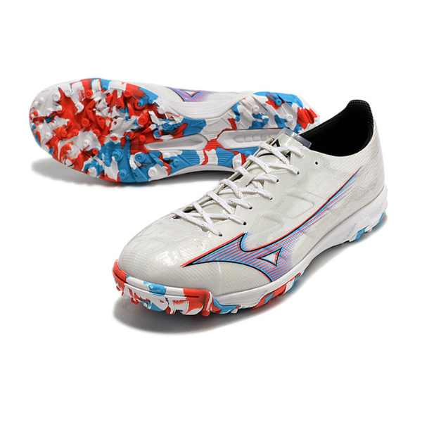 Chuteira Society Mizuno Alpha TF Branca - VENI Futebol