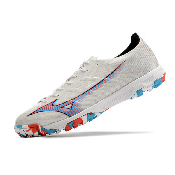Chuteira Society Mizuno Alpha TF Branca - VENI Futebol