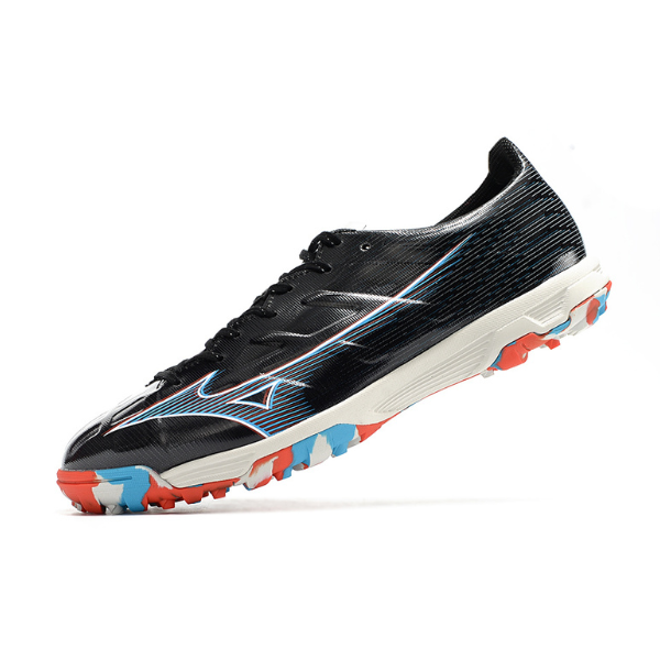 Chuteira Society Mizuno Alpha TF Preta - VENI Futebol