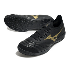 Scarpa da calcio Mizuno Neo Sala Turf TF nera e oro