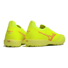 Scarpa da calcio Mizuno Neo Sala Turf TF verde e rossa