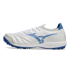 Scarpa da calcio Mizuno Neo Sala Turf TF bianca e blu chiaro
