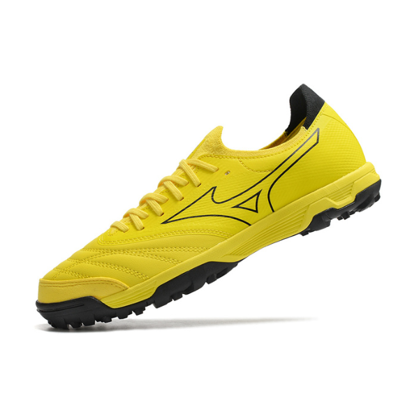 Chuteira Society Mizuno Neo Sala TF Amarela e Preta - VENI Futebol