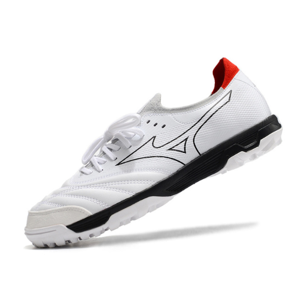 Chuteira Society Mizuno Neo Sala TF Branca e Preta - VENI Futebol