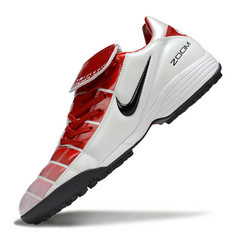 Scarpa da calcio Nike Air Zoom Total 90 III Turf TF bianca e rossa
