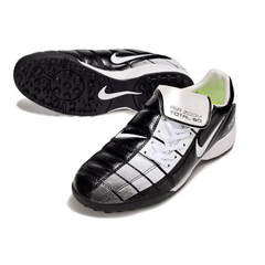 Nike Air Zoom Total 90 III Black and White Turf TF Football Boot