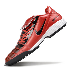 Botas de fútbol Nike Air Zoom Total 90 III Turf TF rojas y negras