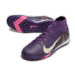 Botas de fútbol Nike Zoom Mercurial Superfly 10 Academy Mbappé Purple Pack Turf TF