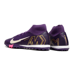 Botas de fútbol Nike Zoom Mercurial Superfly 10 Academy Mbappé Purple Pack Turf TF
