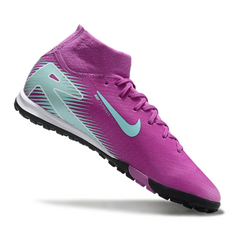 Scarpa da calcio Nike Zoom Mercurial Superfly 10 Elite viola e blu Turf TF