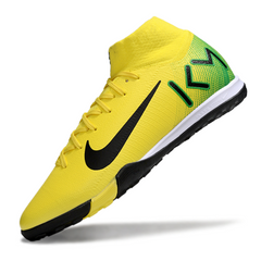 Botas de fútbol Nike Zoom Mercurial Superfly 10 Elite Amarillo Mbappé Pack Turf TF