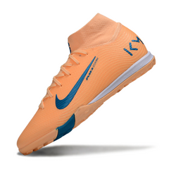 Botas de fútbol Nike Zoom Mercurial Superfly 10 Elite naranja Mbappé Pack Turf TF