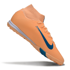 Botas de fútbol Nike Zoom Mercurial Superfly 10 Elite naranja Mbappé Pack Turf TF