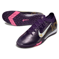 Botas de fútbol Nike Zoom Mercurial Vapor 16 Elite Mbappé Turf TF moradas