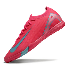 Nike Zoom Mercurial Vapor 16 Elite Pink and Light Blue Turf TF Football Boot