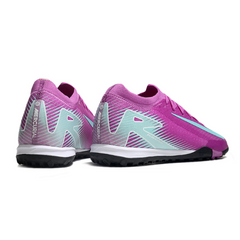 Nike Zoom Mercurial Vapor 16 Elite Purple and Light Blue Turf TF Football Boot