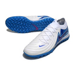Scarpa da calcio Nike Phantom GX2 Elite Turf TF bianca e blu