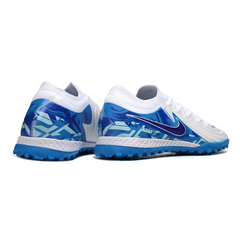 Scarpa da calcio Nike Phantom GX2 Elite Turf TF bianca e blu