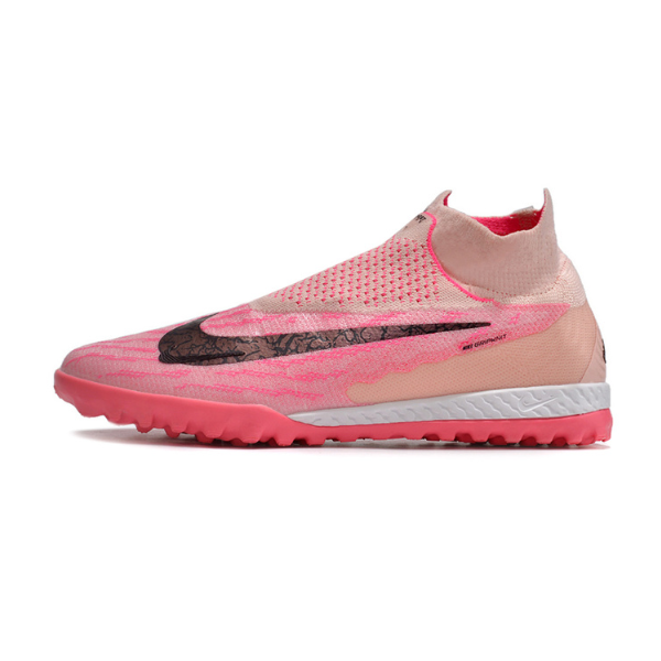 Chuteira Society Nike Phantom GX Elite DF TF Rosa - VENI Futebol