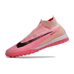 Chuteira Society Nike Phantom GX Elite DF TF Rosa - VENI Futebol