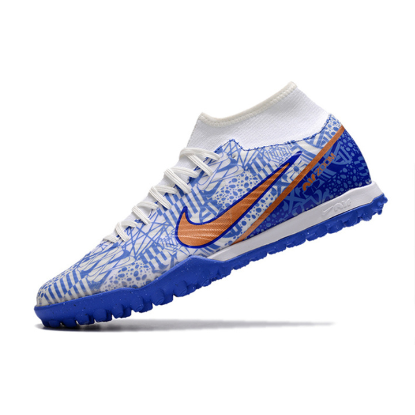 Chuteira Society Nike Zoom Mercurial Nike Superfly 9 Academy TF Azul CR7 - VENI Futebol