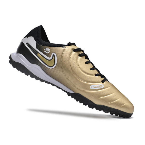 Chuteira Society Nike Tiempo 10 Legend Pro TF Golden Touch Pack - VENI Futebol