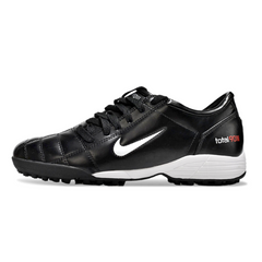 Scarpa da calcio Nike Total 90 III Turf TF nera e bianca