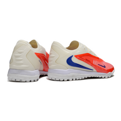 Scarpa da calcio Nike Phantom 6 Elite Turf TF bianca e arancione