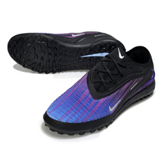 Scarpa da calcio Nike Phantom 6 Elite Turf TF nera, viola e blu