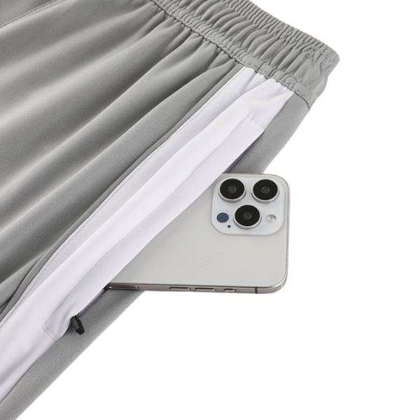 Conjunto Adidas Camiseta + Short Cinza e Branco - VENI Futebol