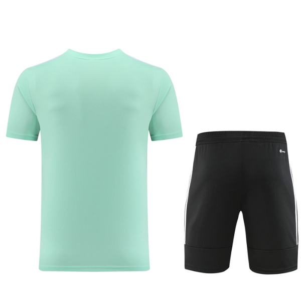 Conjunto Adidas Camiseta + Short Verde Claro - VENI Futebol