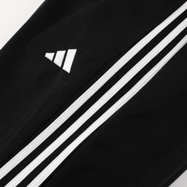 Conjunto de Frio Adidas Casaco + Calça Preto e Branco - VENI Futebol