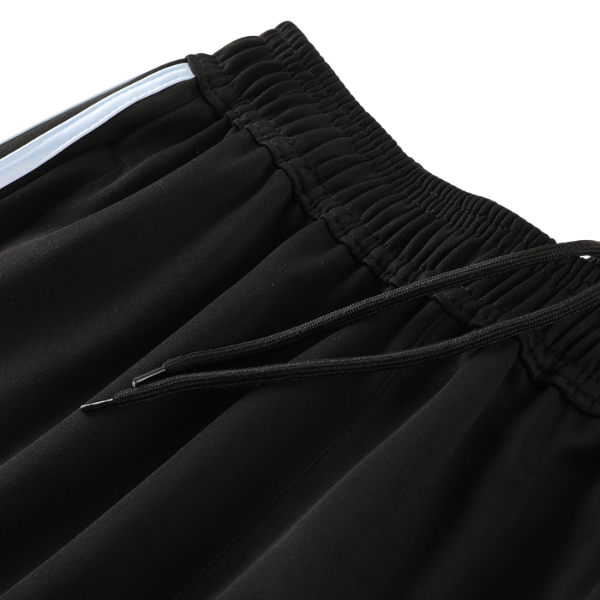 Conjunto de Frio Adidas Jaqueta + Calça Branca e Preta - VENI Futebol