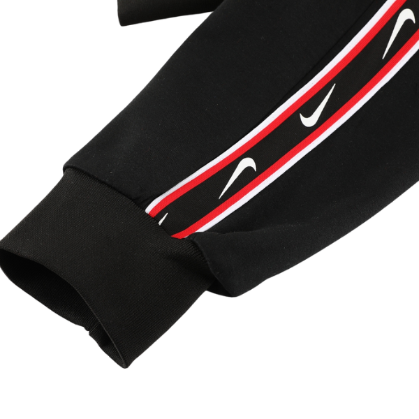 Conjunto de Frio Nike Jaqueta + Calça Vermelha e Preta - VENI Futebol