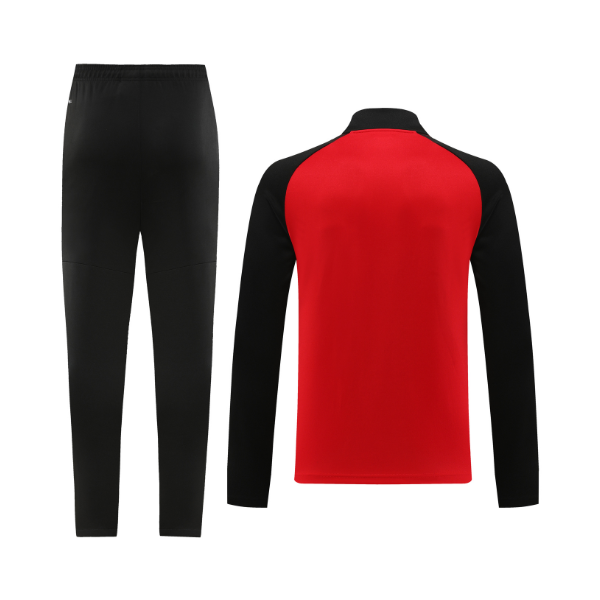 Conjunto de Frio Puma Jaqueta + Calça Vermelha e Preta - VENI Futebol