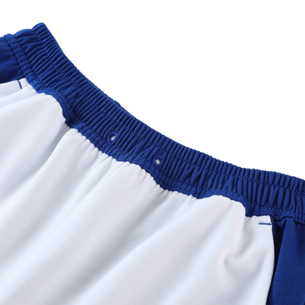 Conjunto de Frio Nike Tech-Fleece Casaco + Calça Azul e Branco - VENI Futebol