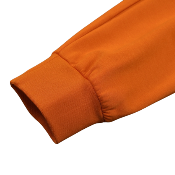 Conjunto de Frio Nike Tech-Fleece Casaco + Calça Laranja e Preto - VENI Futebol