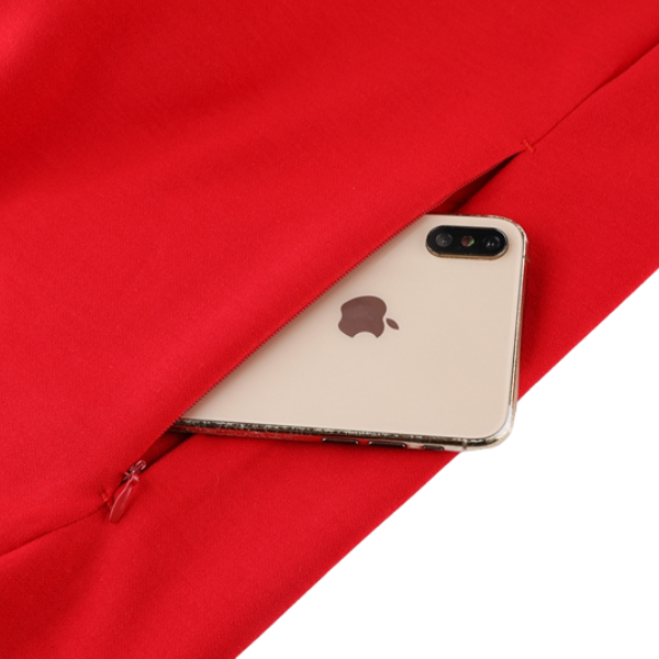 Conjunto de Frio Nike Tech-Fleece Casaco + Calça Vermelha e Preta - VENI Futebol