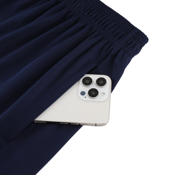 Conjunto Adidas Camiseta + Short Azul - VENI Futebol