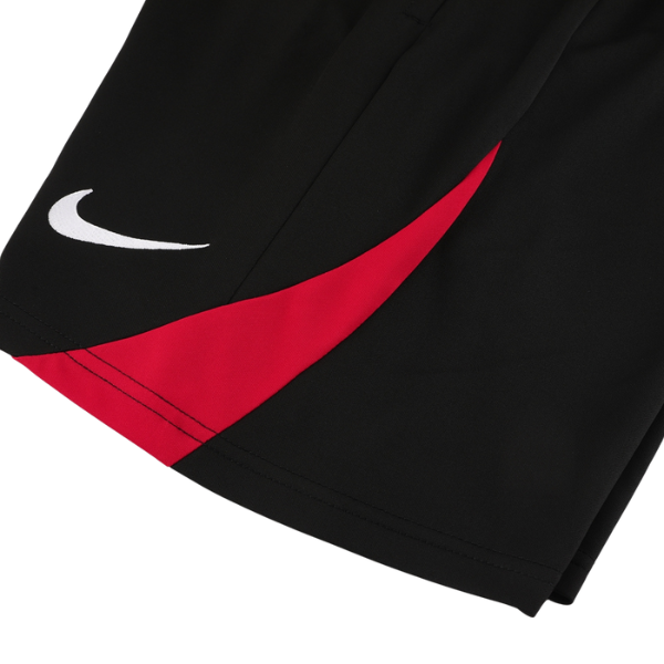 Conjunto Adidas Camiseta + Short Vermelho e Preto - VENI Futebol